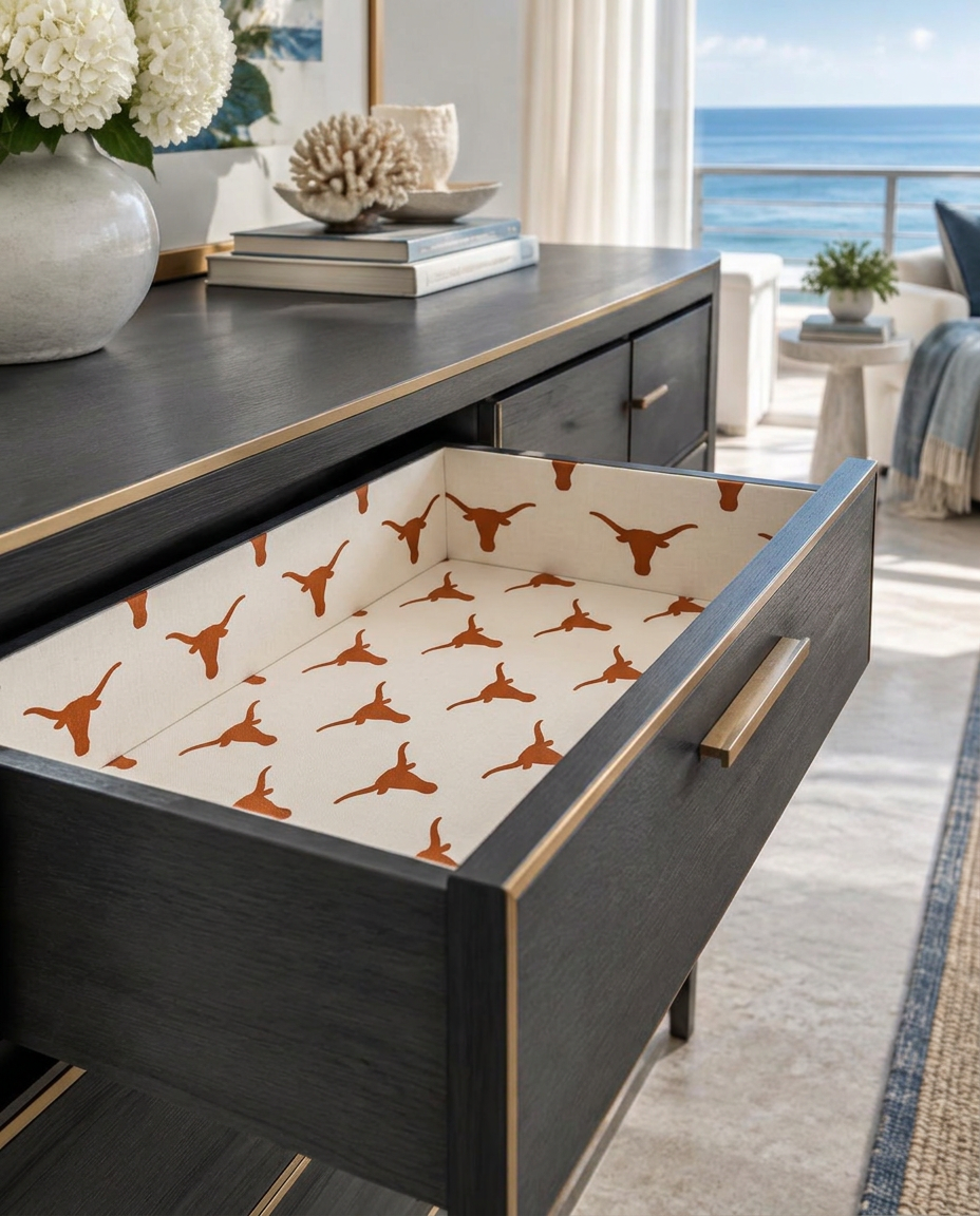 Texas Spirit custom drawer interior inspiration
